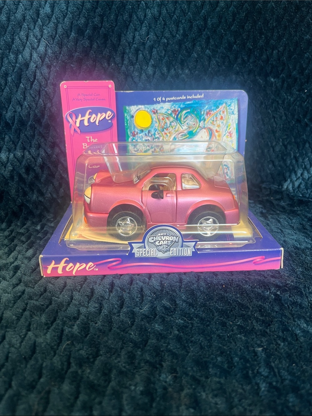Special Edition Pink Metallic Toy Car - Chevuron Cars
